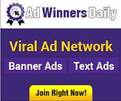 AdWinnersDaily multipurpose platform to place banner ads, text ads, login ads and surfing for ads